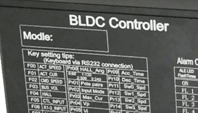 led